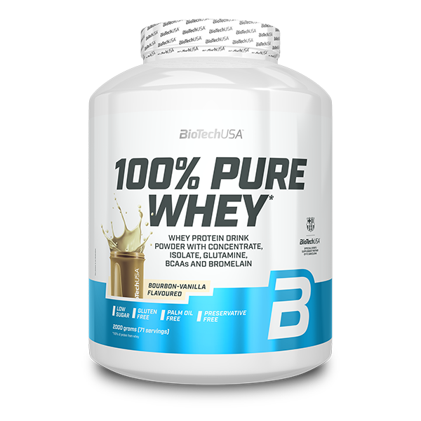 100% Pure Whey tejsavó fehérjepor - 2000 g