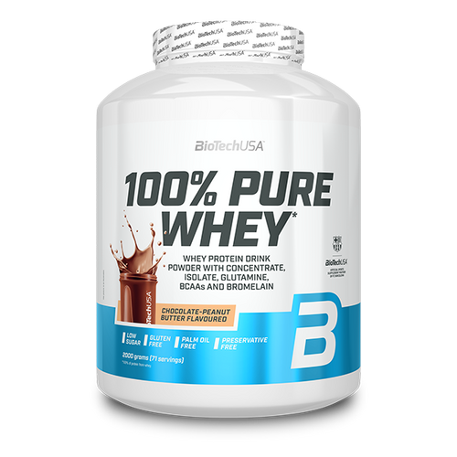 100% Pure Whey tejsavó fehérjepor - 2000 g