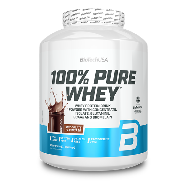 100% Pure Whey tejsavó fehérjepor - 2000 g