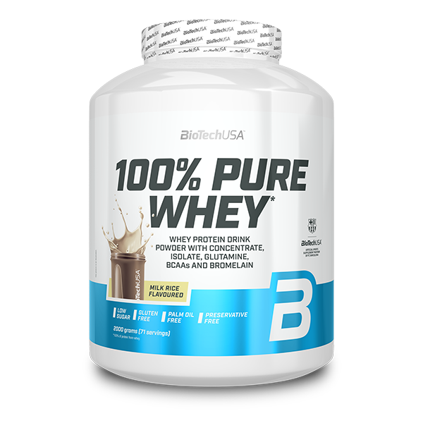 100% Pure Whey tejsavó fehérjepor - 2000 g