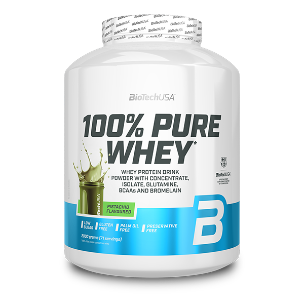 100% Pure Whey tejsavó fehérjepor - 2000 g