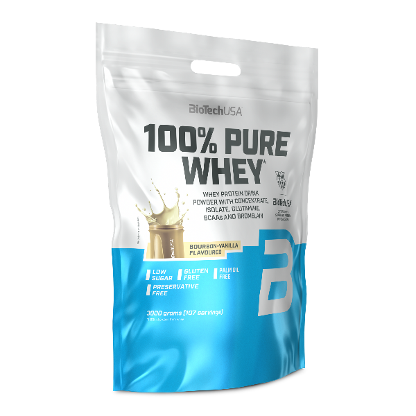 100% Pure Whey tejsavó fehérjepor - 3000 g