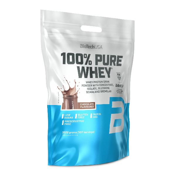 100% Pure Whey tejsavó fehérjepor - 3000 g