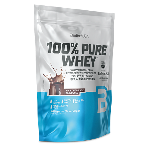 100% Pure Whey tejsavó fehérjepor - 400 g
