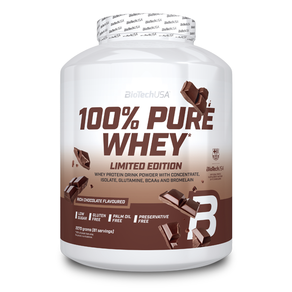 100% Pure Whey tejsavó fehérjepor, rich chocolate (limitált kiadás) - 2270 g