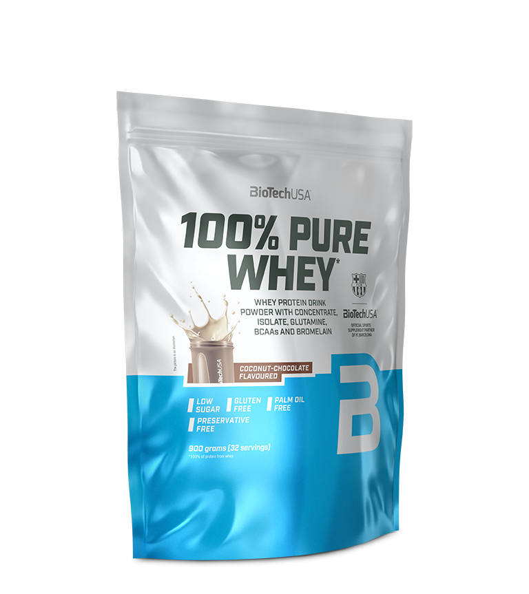100% Pure Whey tejsavó fehérjepor - 900 g
