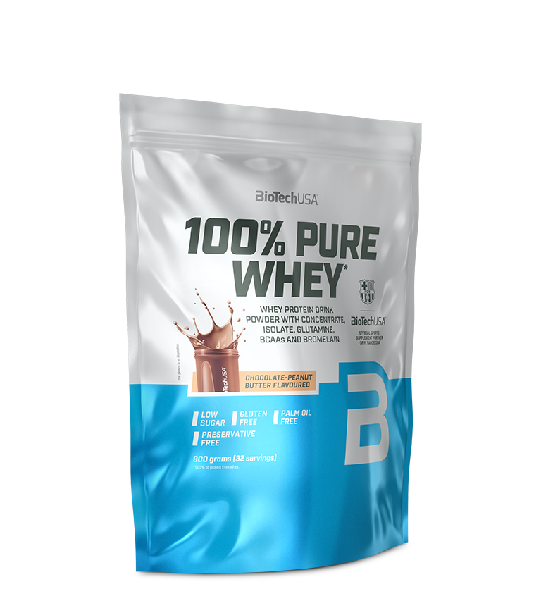100% Pure Whey tejsavó fehérjepor - 900 g