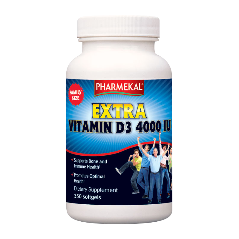 Extra Vitamin D3 (4000 IU) - 350 gélkapszula