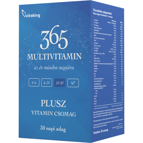 365 Multivitamin Plusz 30 pak.
