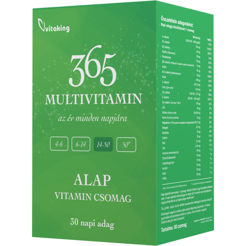 365 Multivitamin Alap 30 pak.