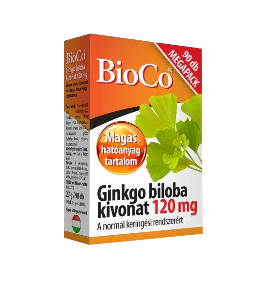Ginkgo Biloba 120mg - 90 tabletta
