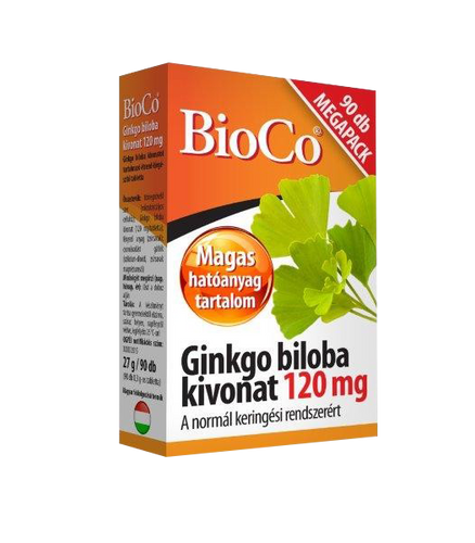 Ginkgo Biloba 120mg - 90 tabletta