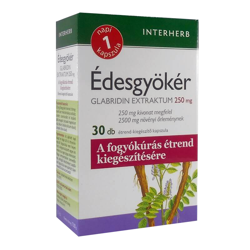 Édesgyökér Extraktum - 30 kapszula