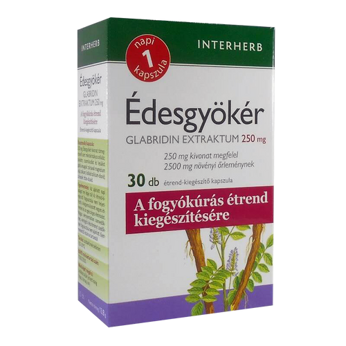 Édesgyökér Extraktum - 30 kapszula