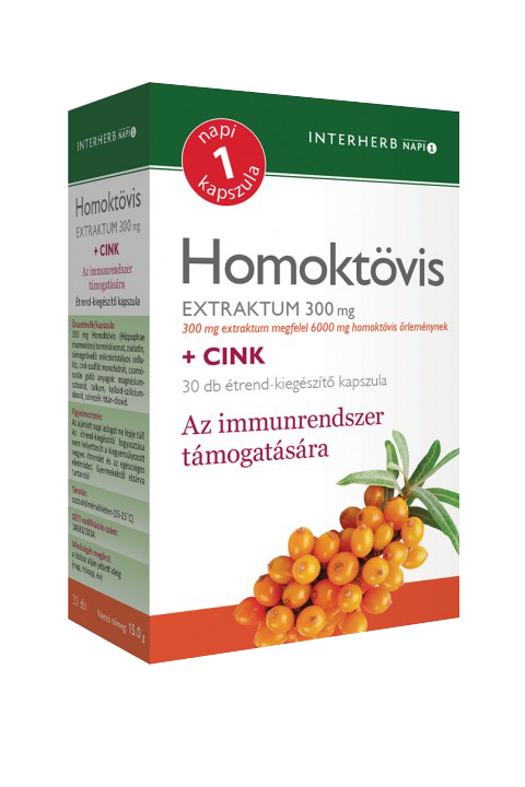 Homoktövis Extraktum  - 30 kapszula