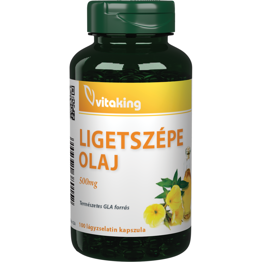 Evening Primrose Oil (Ligetszépe olaj) - 100 kapszula