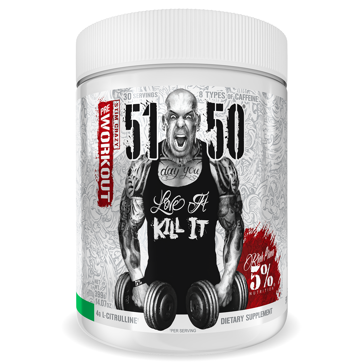 51 50 Stim Crazy Pre-Workout - 375 g