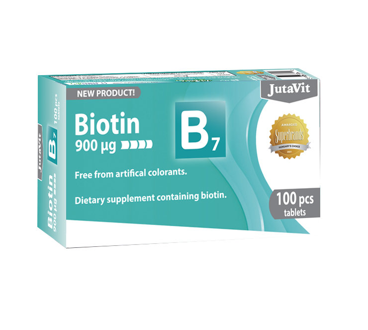 Biotin 900 mcg - 100 tabletta