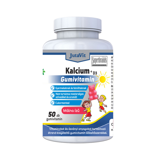 Kalcium + D3 gumivitamin - 50 gélkapszula