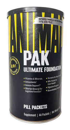 Animal Pak Ultimate Foundation - 44 pak.