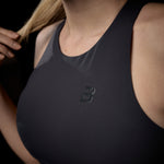 CLARA Női sportmelltartó - antracit