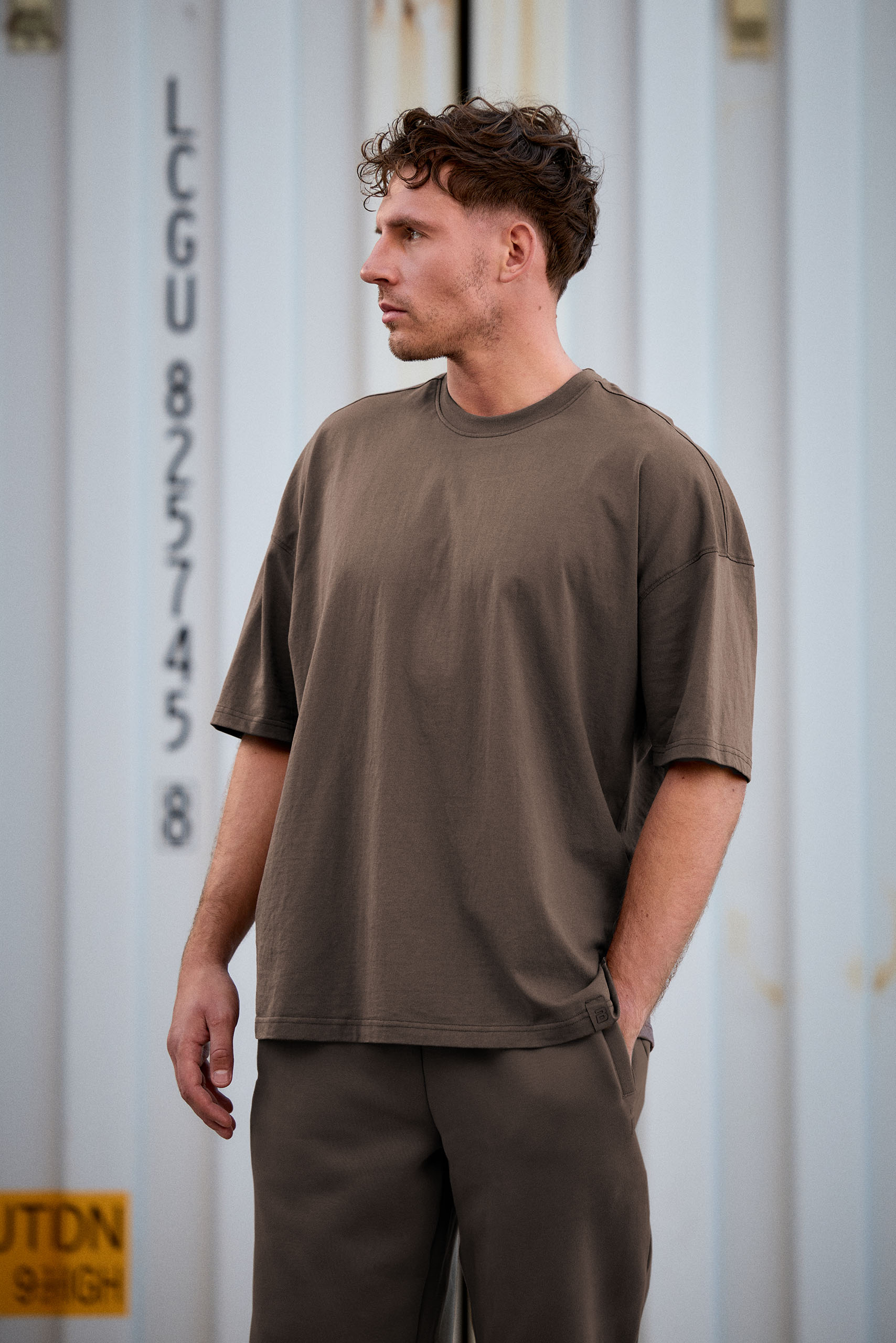 Boxy Oversized férfi póló