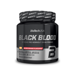 BioTechUSA Black Blood NOX+ edzés előtti ízesített italpor édesítőszerekkel. 