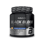 BioTechUSA Black Blood NOX+ edzés előtti ízesített italpor édesítőszerekkel. 