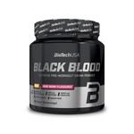 BioTechUSA Black Blood NOX+ edzés előtti ízesített italpor édesítőszerekkel. 