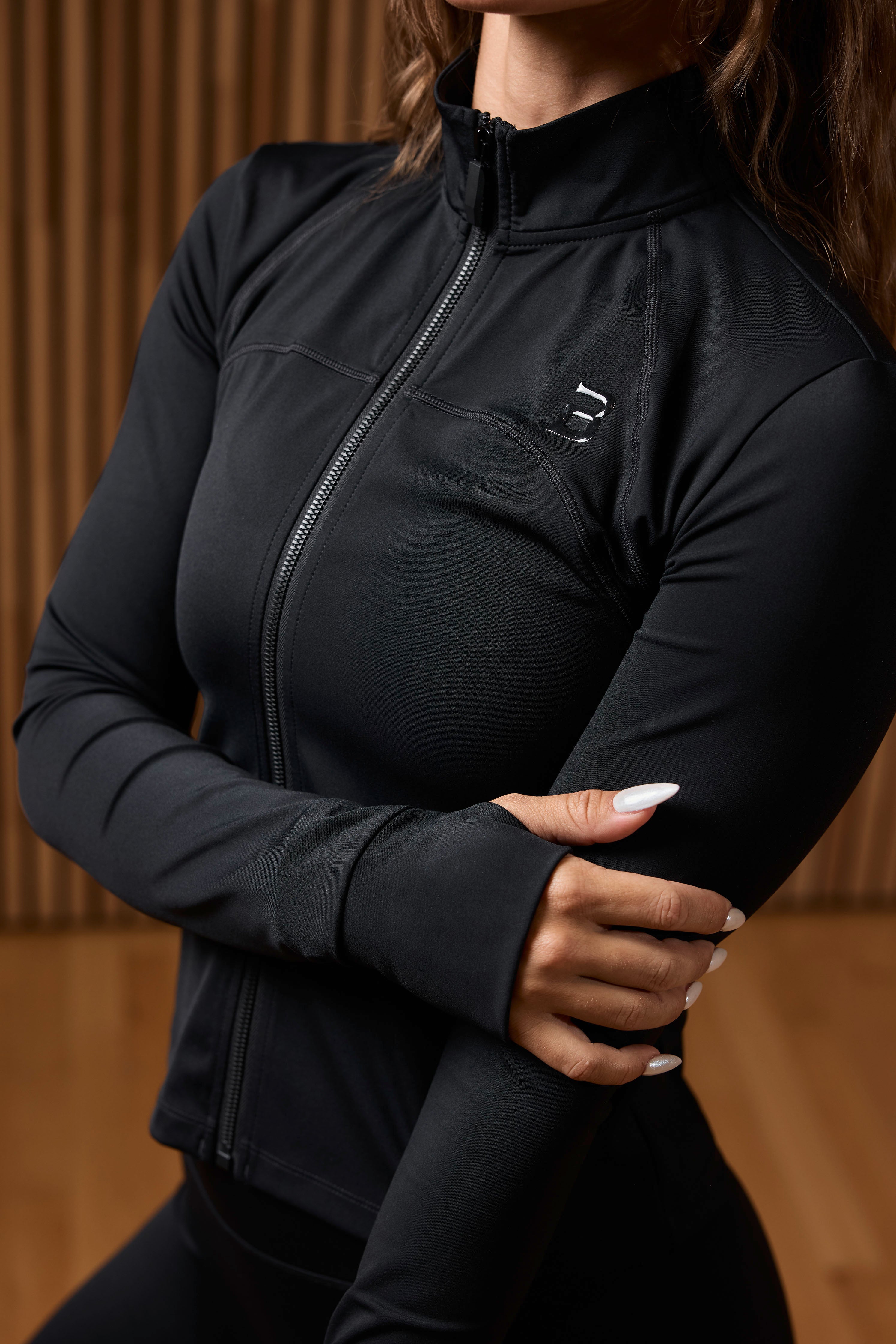 BODYFLEX zipzáras pulóver