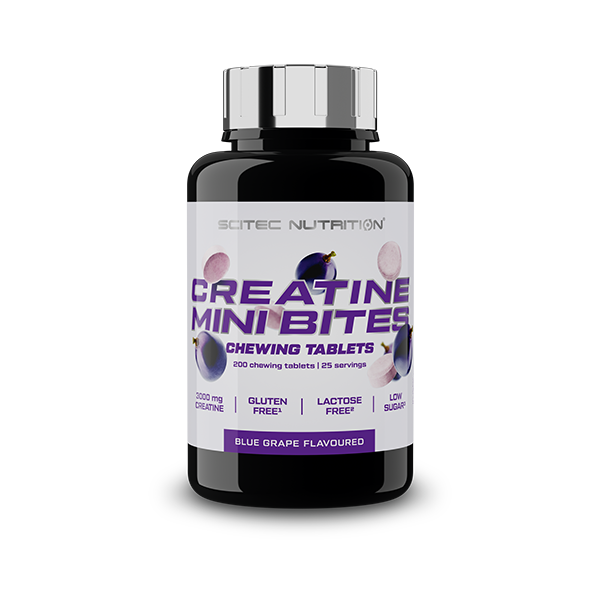 Creatine Mini Bites - 200 tabletta (kékszőlő)