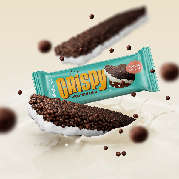 Crispy Protein Bar fehérjeszelet - 40 g kakaós