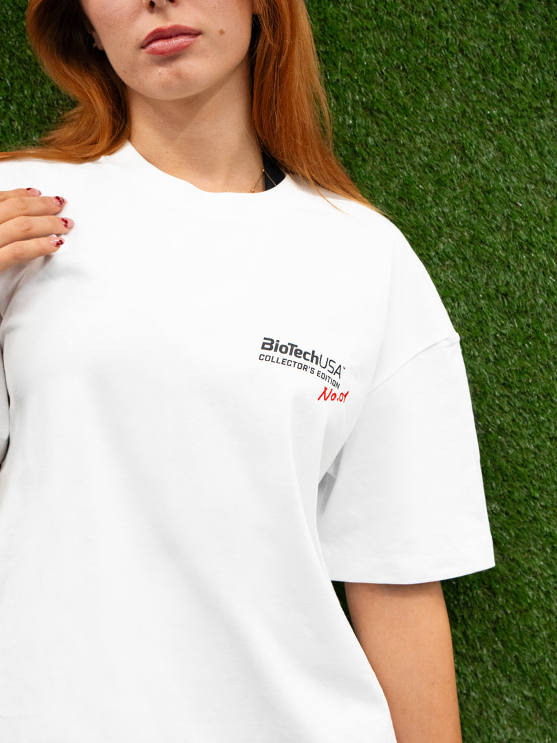 Limitált uniszex oversized póló (Eper-matcha)