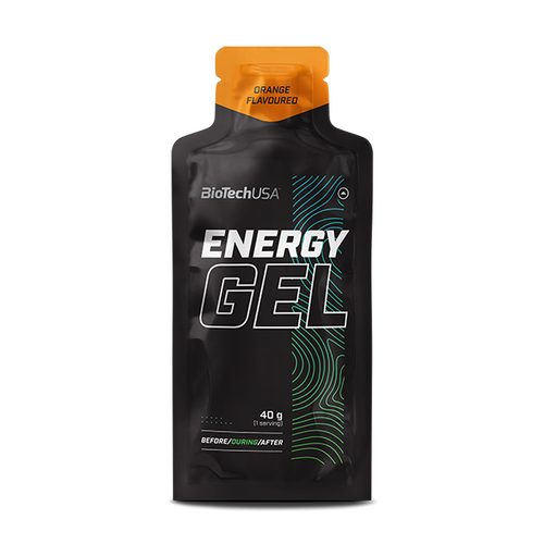 BioTechUSA Energy Gel egy edzés közben fogyasztható szénhidrát alapú étrendkiegészítő zselé, MCT olajjal, ásványi anyag és vitamin tartalommal.