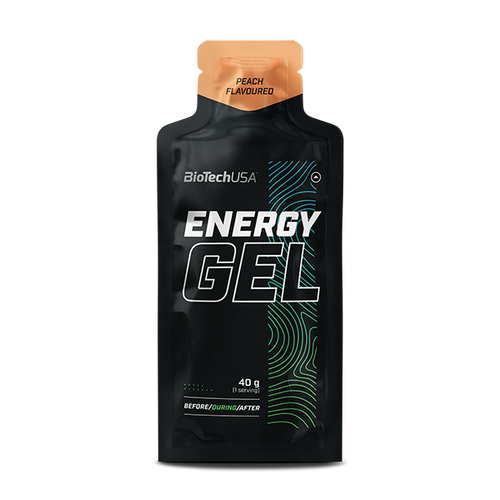 BioTechUSA Energy Gel egy edzés közben fogyasztható szénhidrát alapú étrendkiegészítő zselé, MCT olajjal, ásványi anyag és vitamin tartalommal.