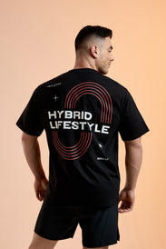 HYBRID Lifestyle férfi póló