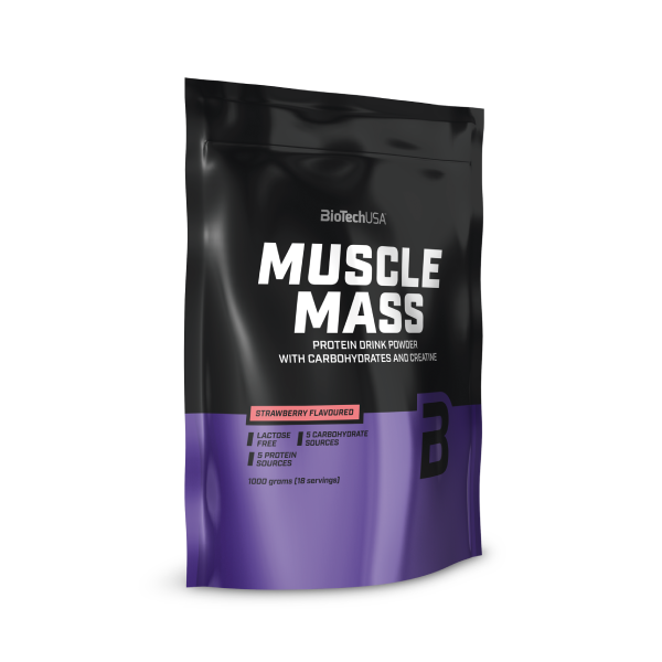 Muscle Mass szénhidrát- és fehérjetartalmú italpor - 1000 g