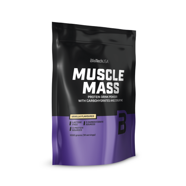 Muscle Mass szénhidrát- és fehérjetartalmú italpor - 1000 g