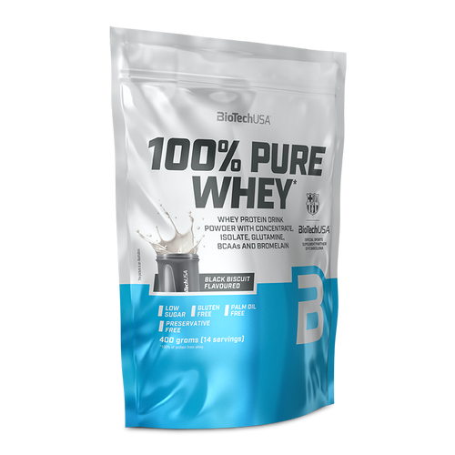 100% Pure Whey tejsavó fehérjepor - 400 g