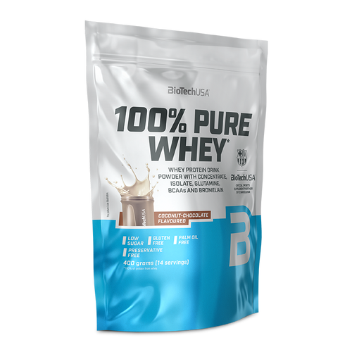 100% Pure Whey tejsavó fehérjepor - 400 g