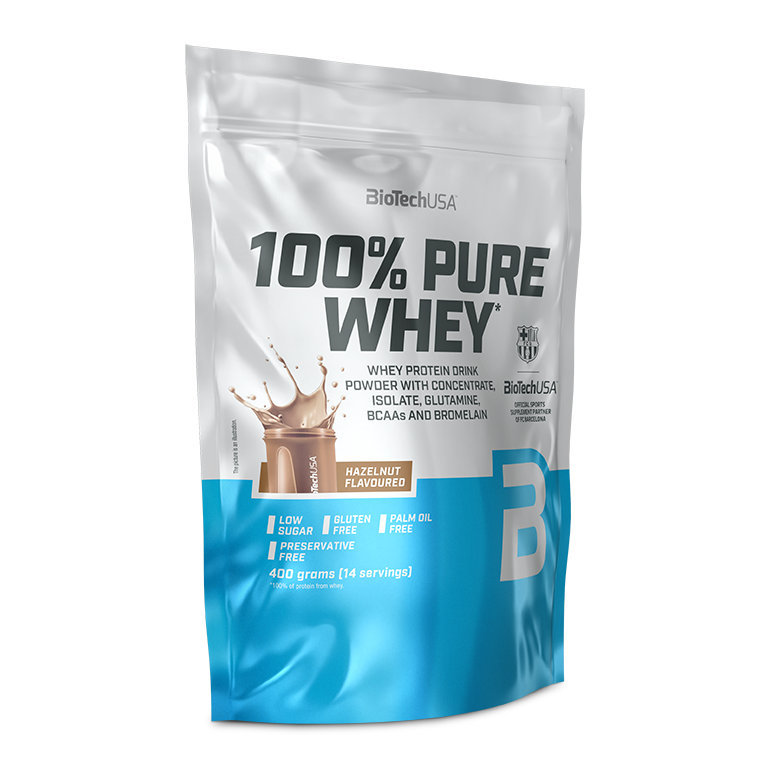 100% Pure Whey tejsavó fehérjepor - 400 g