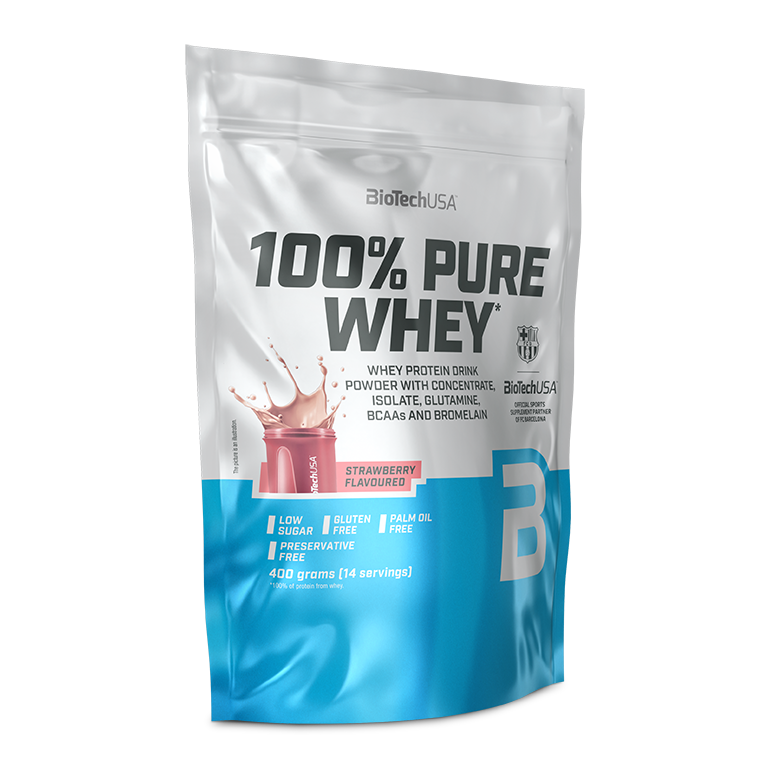 100% Pure Whey tejsavó fehérjepor - 400 g