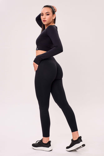 CROSSOVER SEAMLESS LIFT UP Női leggings