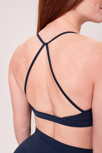 BACKLESS LIGHT SUPPORT WITH STRAPS Női sportmelltartó