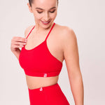 BACKLESS LIGHT SUPPORT WITH STRAPS Női sportmelltartó