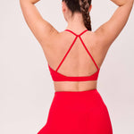 BACKLESS LIGHT SUPPORT WITH STRAPS Női sportmelltartó