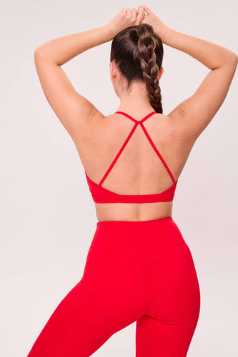 BACKLESS LIGHT SUPPORT WITH STRAPS Női sportmelltartó