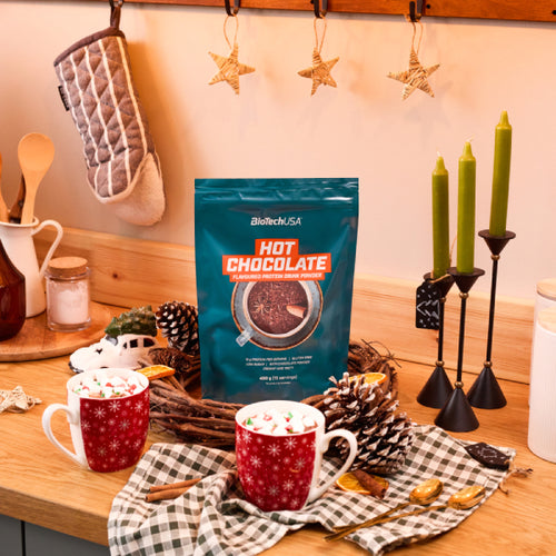 Hot chocolate, fehérje tartalmú forrócsoki italpor - 450 g