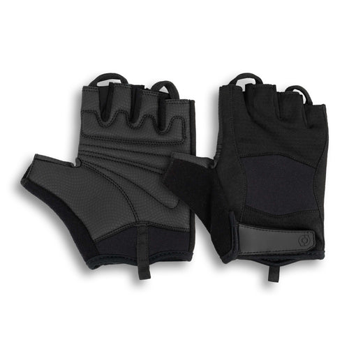BLACK Style női bőr edzőkesztyű