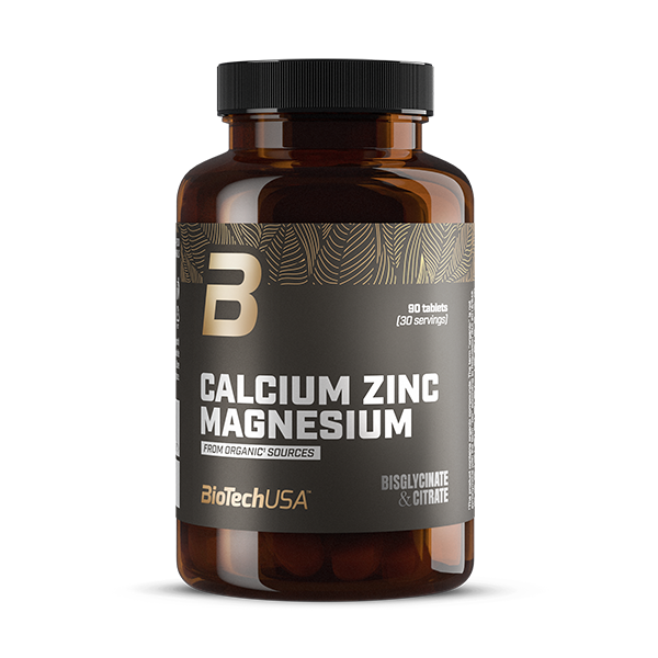 Calcium Zinc Magnesium from organic sources - 90 tabletta